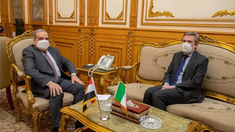 سفير إيطاليا: مصر من الأسواق الواعدة على مستوي العالم لجذب وزيادة الاستثمارات