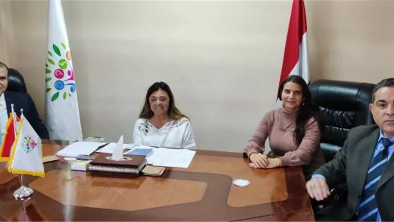 المشرف على القومي للأشخاص ذوي الإعاقة تستقبل رئيس منتدى البرلمانيين الشباب