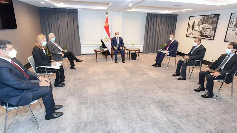 الرئيس السيسي يتابع مع الشركات البلجيكية التعاون في تطوير وحماية الشواطئ الساحلية