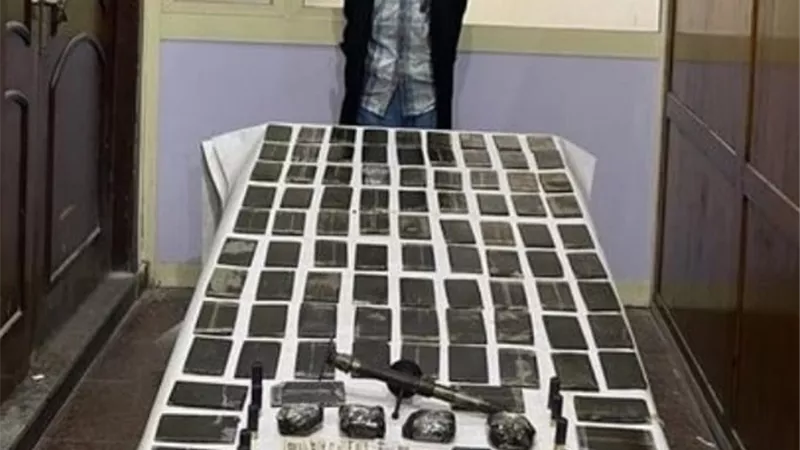 ضبط 10 عناصر إجرامية بحوزتهم 740 طربة حشيش وأفيون في الإسكندرية