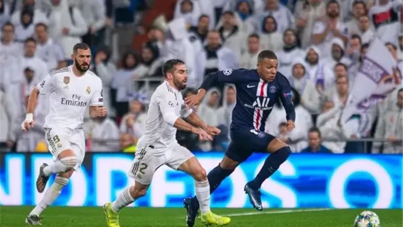 موعد مشاهدة مباراة باريس سان جيرمان وريال مدريد في بث مباشر