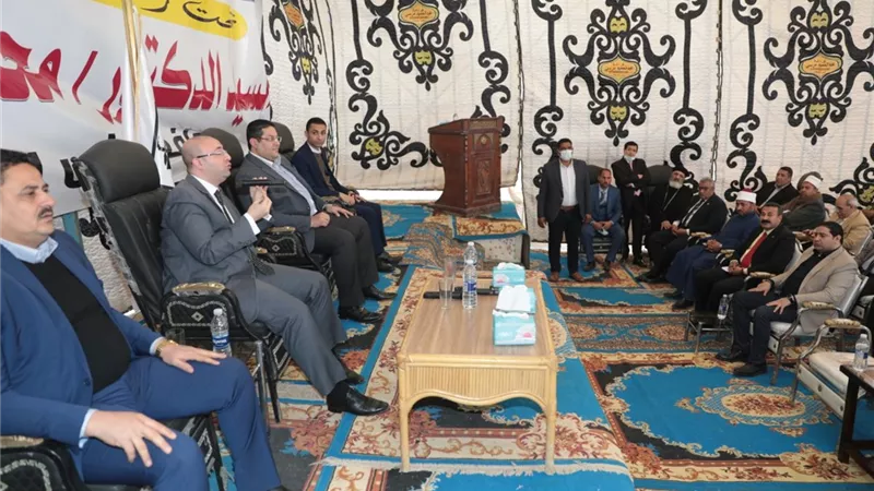 محافظ بني سويف يشهد فعاليات 