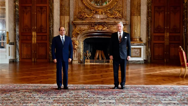 ملك بلجيكا يشيد بدور مصر في ترسيخ الاستقرار بالشرق الأوسط وأفريقيا
