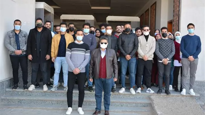 جدول زمني لإستكمال مشروعات البنية التحتية بجامعة دمياط
