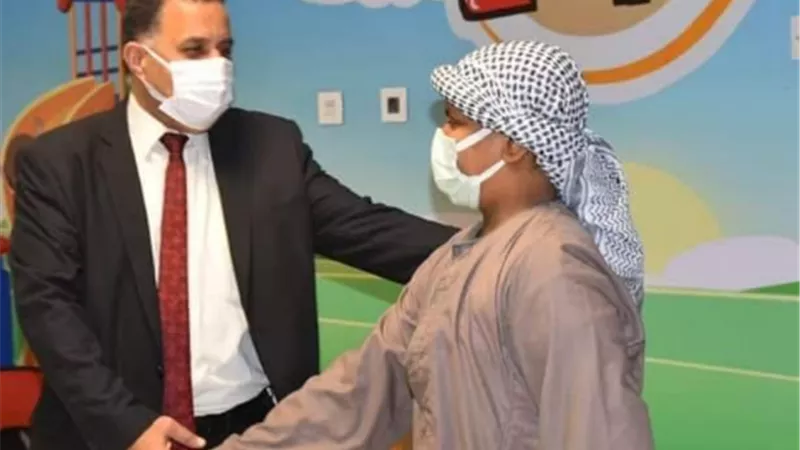 مستشار وزير النقل يزور مستشفى الأورمان لدعم الأطفال مرضى السرطان بالأقصر