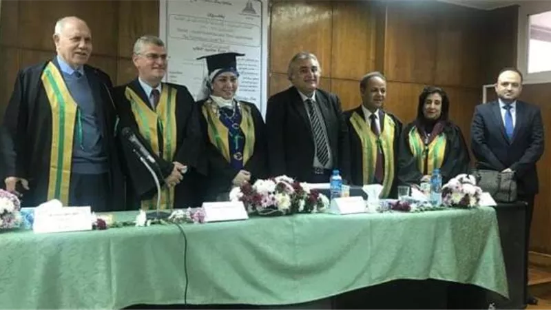باحثة مصرية تحصل على درجة الدكتوراة حول القضية الفلسطينية