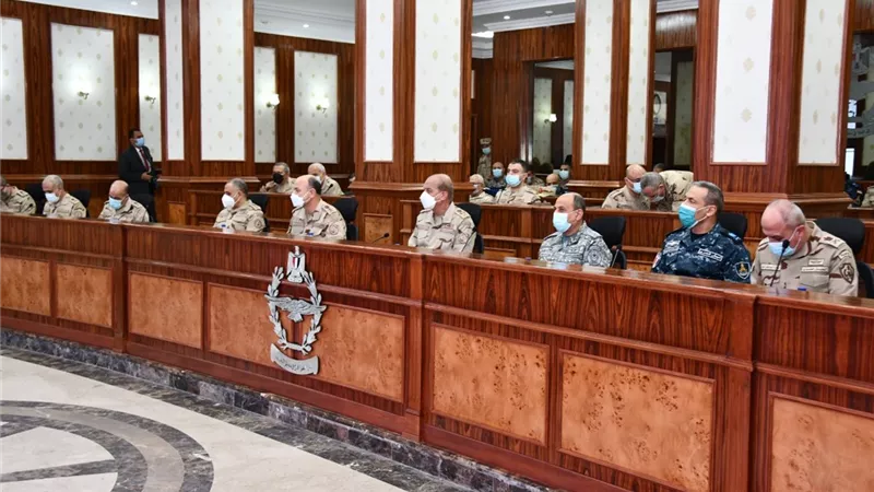 وزير الدفاع يشهد تنفيذ المرحلتين الثالثة والرابعة لمشروع مراكز القيادة الإستراتيجى التعبوى المشترك ذو مستويين سيناء ٦