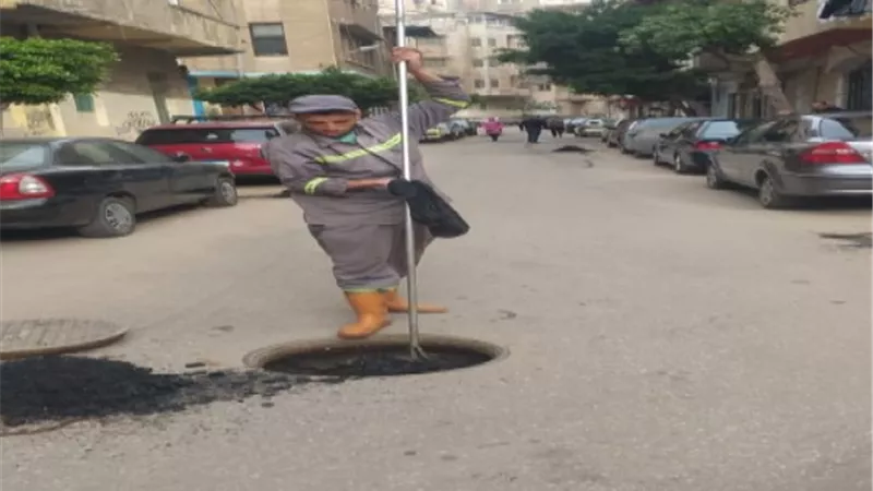 استمرار رفع درجة الاستعداد القصوى بحي وسط