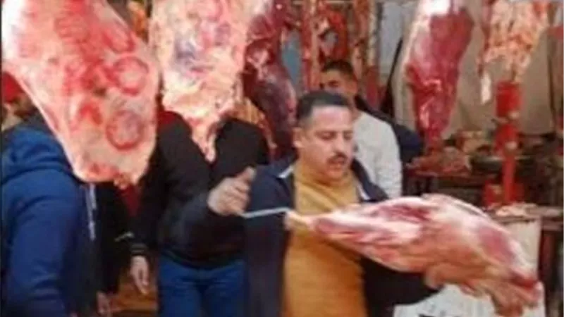 ضبط ١٥٠ كيلو لحوم غير صالحة للاستخدام و١٨٠ بدون اختام بشمال الجيزة