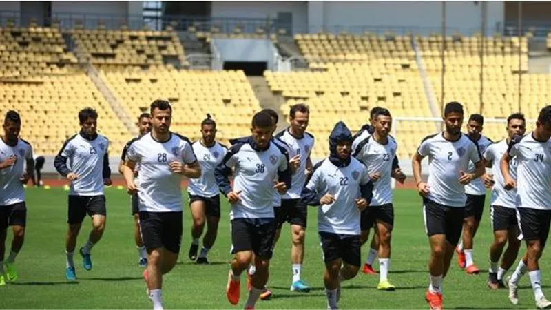 الزمالك يخوض مرانه الأول بأنجولا استعدادًا لـ ساجرادا