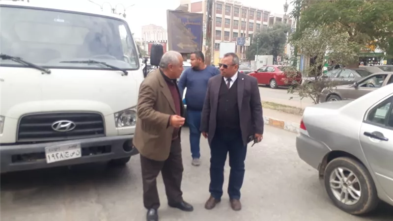 ازالة ٣ حالات تعدي بالمنيا