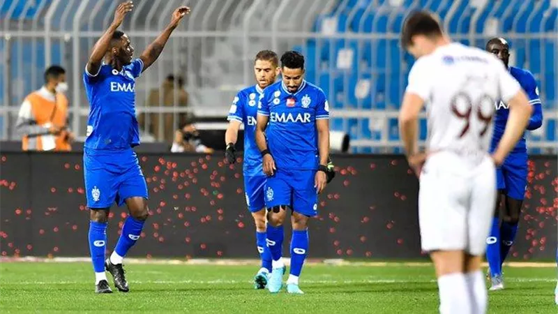 الهلال يكتسح الشباب بخماسية فى الدورى السعودى