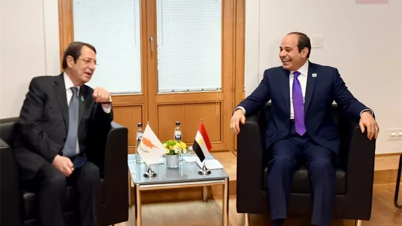 الرئيس السيسي يشيد بالتطور المستمر في العلاقات المصرية القبرصية
