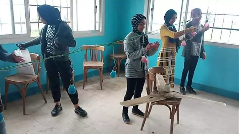 تدريب شباب كفر الشيخ على مبادىء صيانة الكهرباء