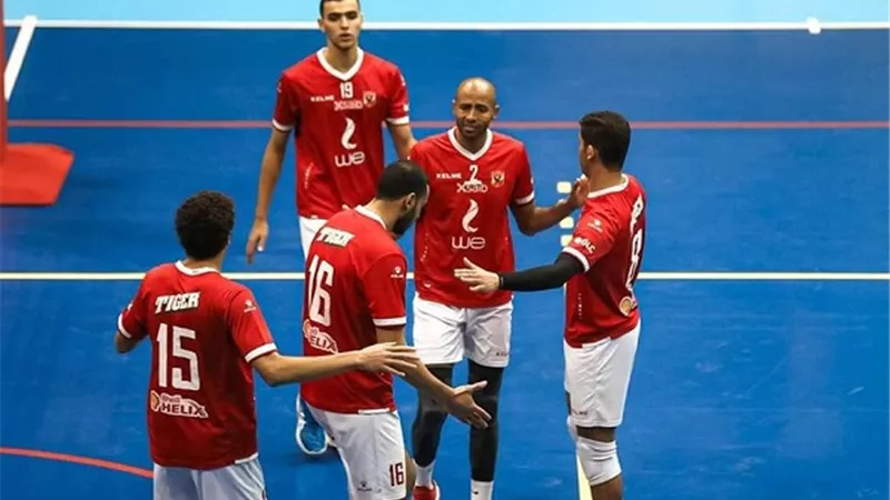 طائرة الاهلى امام بتروجت بالدورى
