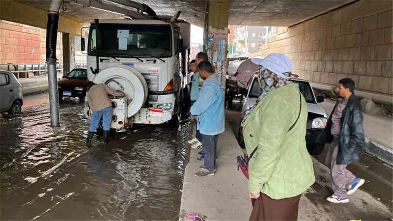 رفع درجة الاستعداد القصوى ونشر فرق الطوارئ بمياه القليوبية