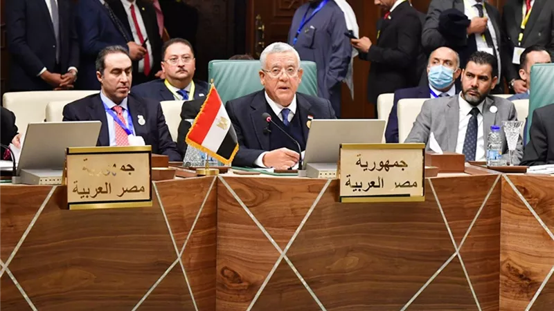 رئيس مجلس النواب: استقرار المنطقة العربية مرهون بتسوية شاملة ودائمة للقضية الفلسطينية