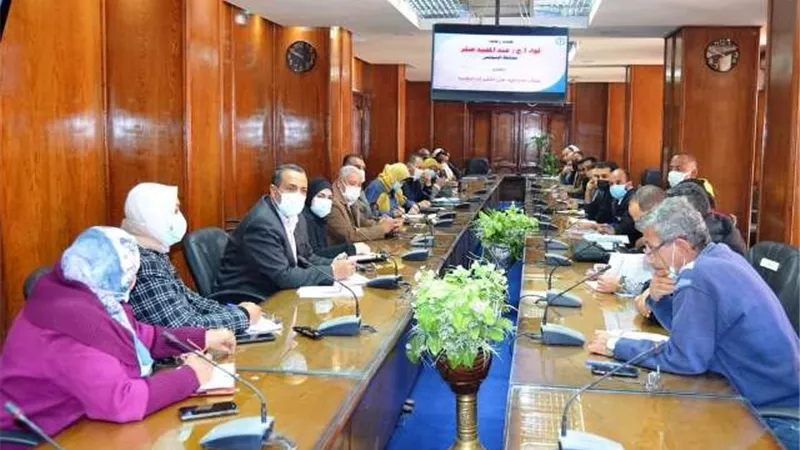 متابعة حملات الإزالة ومطابقتها مع منظومة المتغيرات المكانية بالسويس