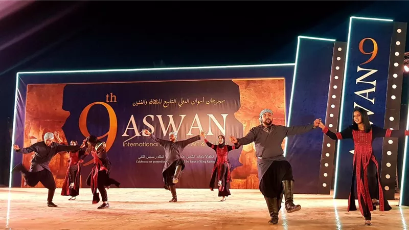 مهرجان أسوان الدولى للثقافة والفنون التاسع يواصل فعالياته