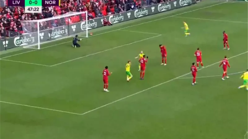 نورويتش سيتى يباغت ليفربول بهدف ميلوت راشيكا