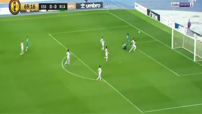 الهدف الأول .. الرجاء يتقدم على وفاق سطيف