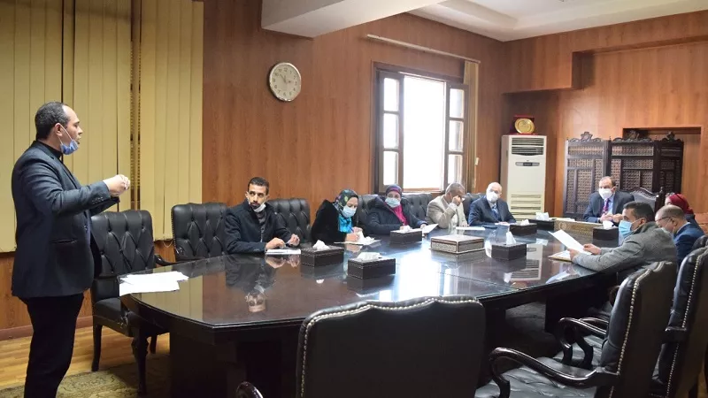 انعقاد الاختبارات الإلكترونية لامتحانات الفصل الدراسي الأول فى 3 كليات ببنى سويف