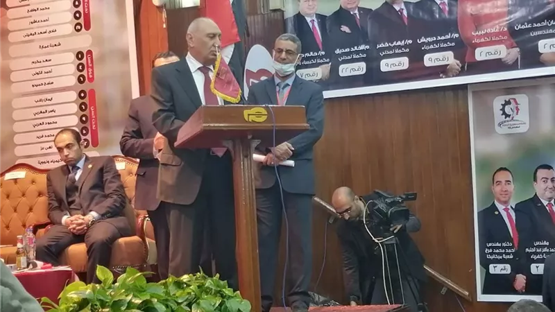 تأييد حاشد لقائمة الجمهورية الجديدة بالمقاولات المصرية والشركات التابعة ..صور