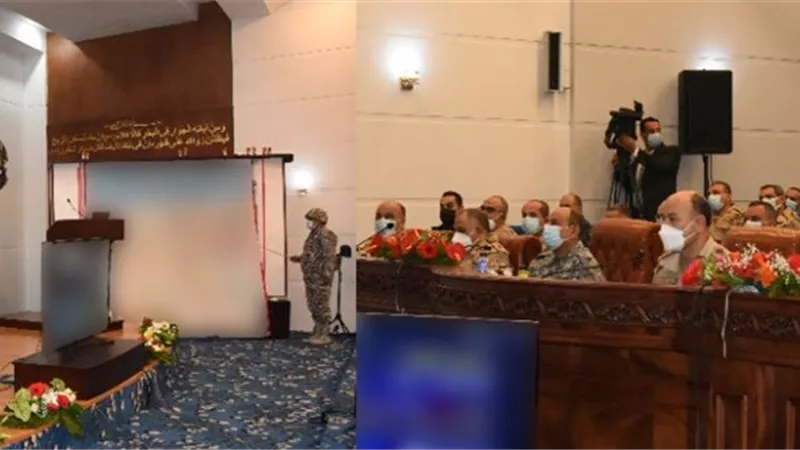 رئيس الأركان يشهد تنفيذ المرحلة الختامية لمشروع مراكز القيادة الإستراتيجى التعبوى المشترك ذو مستويين 