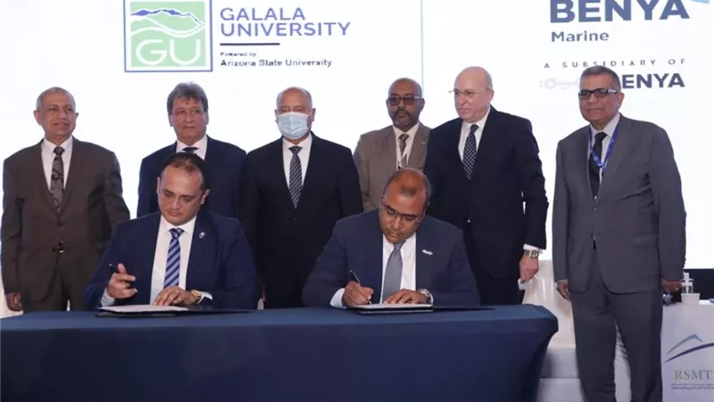 «بنية» توقع اتفاقية تعاون لتدريب الطلاب على تكنولوجيا صناعة الكابلات البحرية