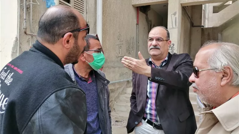 كسح المياه ورفع المخلفات من توشكى العامرية