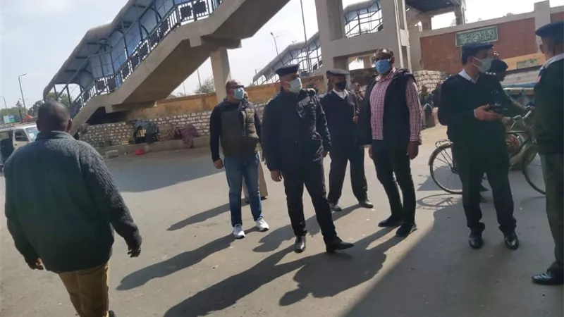 تحرير ١١٨ محضر وإزالة إدارية فى حملة للمرافق بمدينة الأقصر