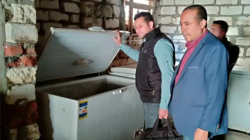 إيقاف نشاط 3 محلات في حملة تفتيشية باهناسيا ببني سويف