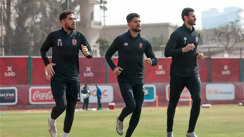 الشناوي يشارك في التدريبات الجماعية للأهلي