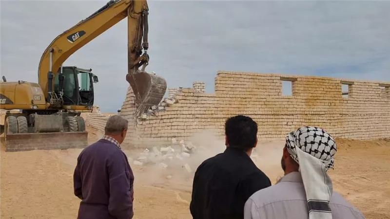 ازالة 59 حالة تعدي بالمنيا ضمن أعمال الموجة 19 لإزالة
