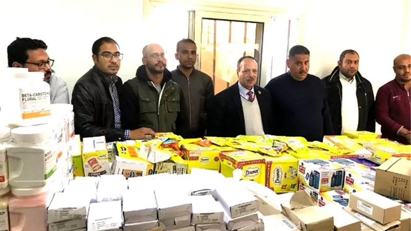 جمارك سفاجا تضبط محاولة تهريب عدد من أجهزة الاتصالات وكمية من مستحضرات التجميل والأعشاب الطبية
