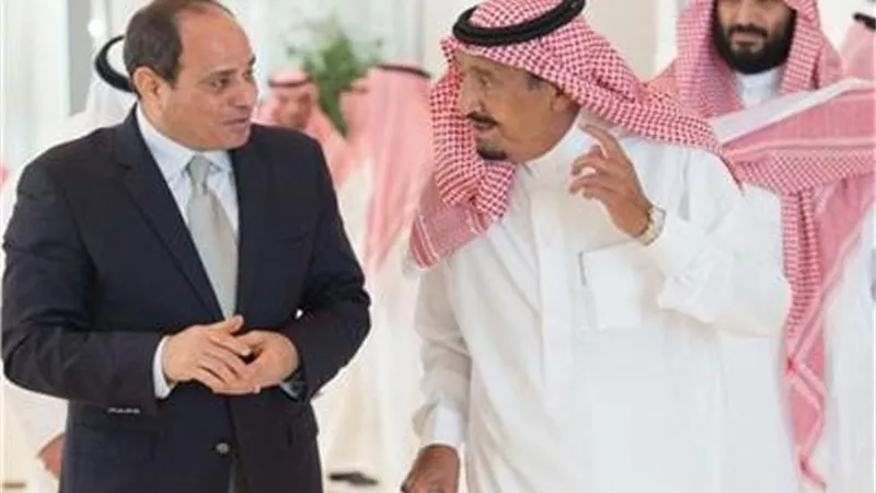 السيسي يهنئ العاهل السعودي وولي العهد بمناسبة يوم التأسيس
