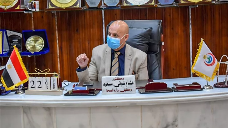 وكيل وزارة الصحة بالشرقية يبحث سبل التعاون مع برلمان الشباب
