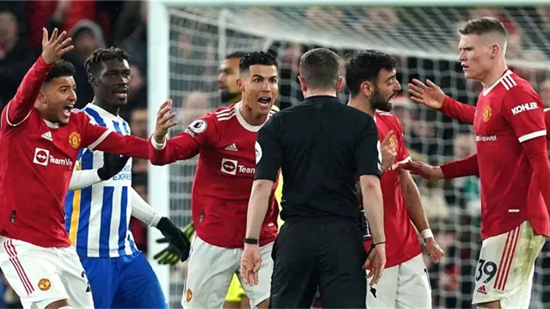 غرامة مالية على مانشستر يونايتد بسبب أحداث مباراة برايتون