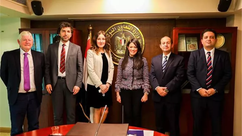 المشاط تجتمع ببعثة بنك الاستثمار الأوروبي لمناقشة المشروعات المشتركة