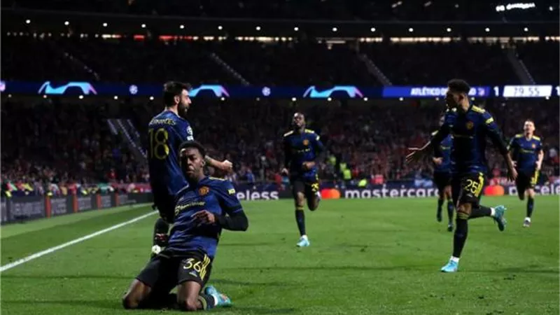 ايلانجا يقود مانشستر يونايتد للتعادل مع أتليتكو مدريد بدورى أبطال اوروبا