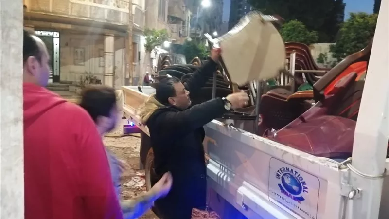 حملات مكبرة بأحياء الاسكندريه