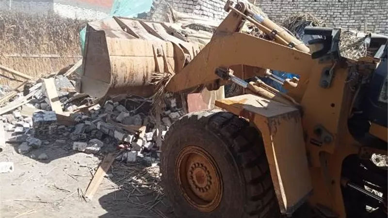 إزالة 646 حالة تعد ببنى سويف