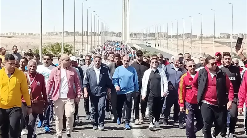 محافظ مطروح فى اسوان للمشاركة في أولمبياد المحافظات الحدودية