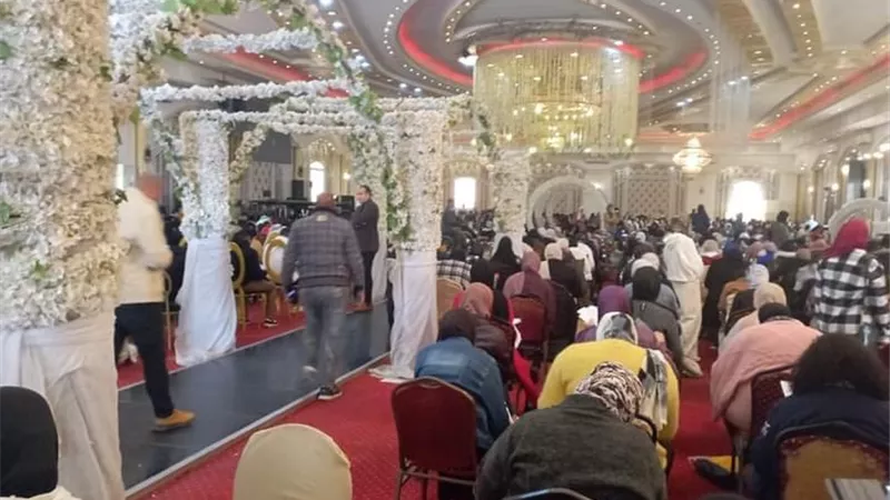 تشميع قاعة الأفراح بالإسماعيلية بعد تحويلها إلي مركزا للدروس الخصوصية