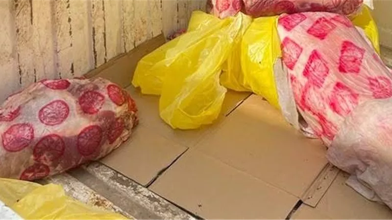ضبط 7 طن مواد غذائية مجهولة المصدر بشبين الكوم