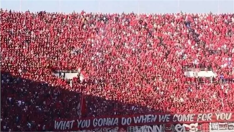 حضور 40 الف متفرج مباراة الزمالك امام الوداد المغربى
