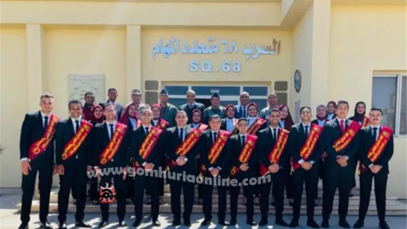 جامعة السادات تنظم زيارة ميدانية إلى القاعدة الجوية بأسوان