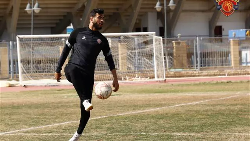 محمود صابر : سعيد بالانضمام لسيراميكا ولدينا طموحات بتحقيق مركز جيد بالدورى