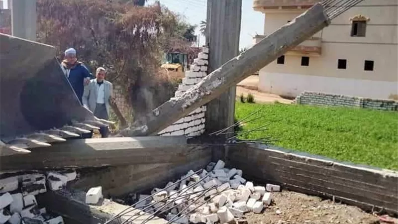 إزالة 684 حالة تعدي على أملاك الدولة و الأراضي الزراعية والبناء المخالف خلال 20 يوما