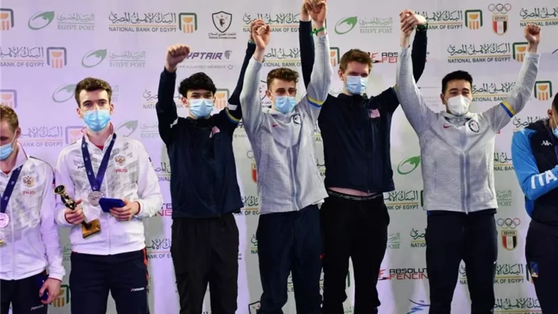 المنتخب الأمريكى يُحرز ذهبية كأس العالم لسلاح الشيش رجال